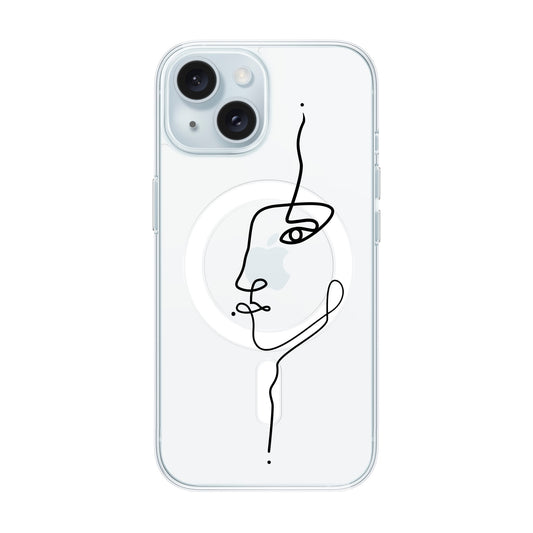 FACE-iPhone 15 Solid Kılıf MagSafe Özellikli