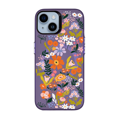 FLOWER-iPhone 14 Hold Kılıf MagSafe Özellikli