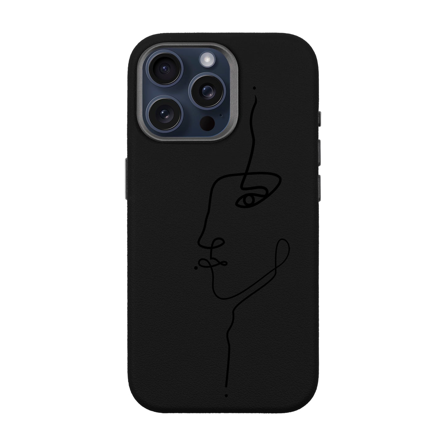 FACE-iPhone 15 Pro Max Leather Premium Kılıf MagSafe Özellikli