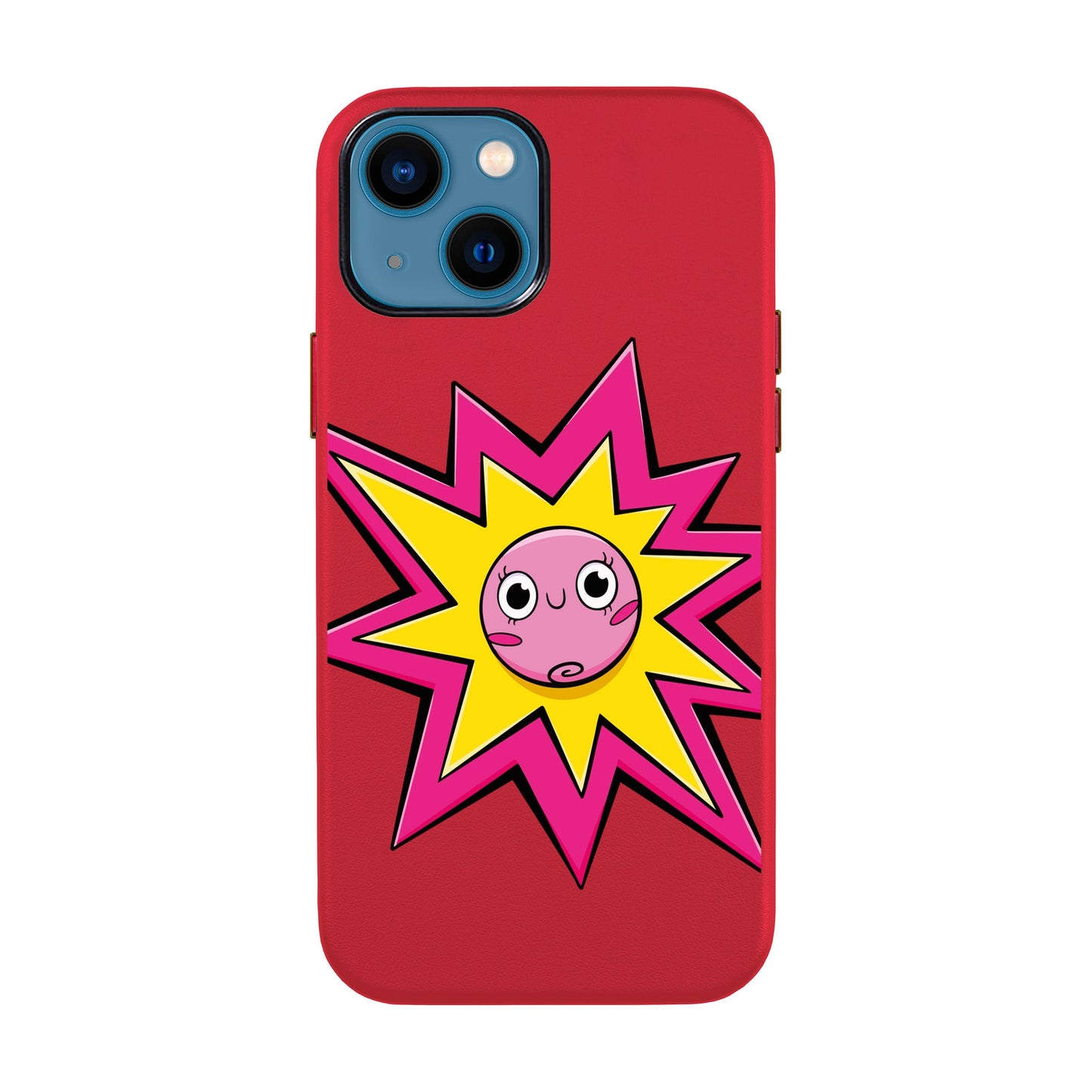 POP PRINCESSES-iPhone 14 Leather Kılıf