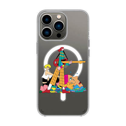 HER BAND-iPhone 11 Pro Max Solid Kılıf MagSafe Özellikli