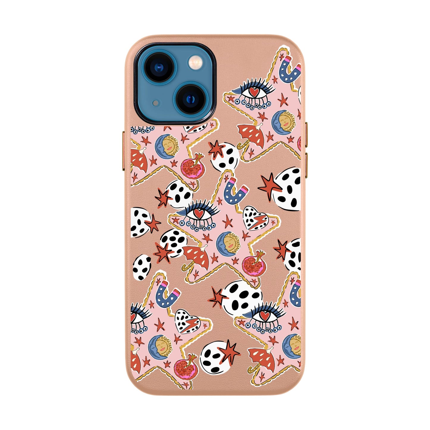 DURUSKO-iPhone 14 Leather Kılıf