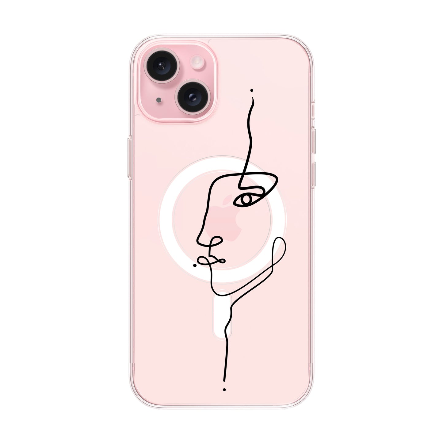 FACE-iPhone 15 Plus Solid Kılıf MagSafe Özellikli