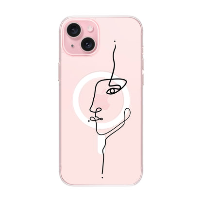 FACE-iPhone 15 Plus Solid Kılıf MagSafe Özellikli