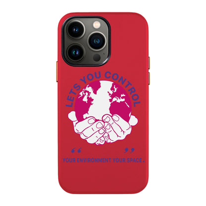 WORLD-iPhone 13 Pro Max Leather Kılıf
