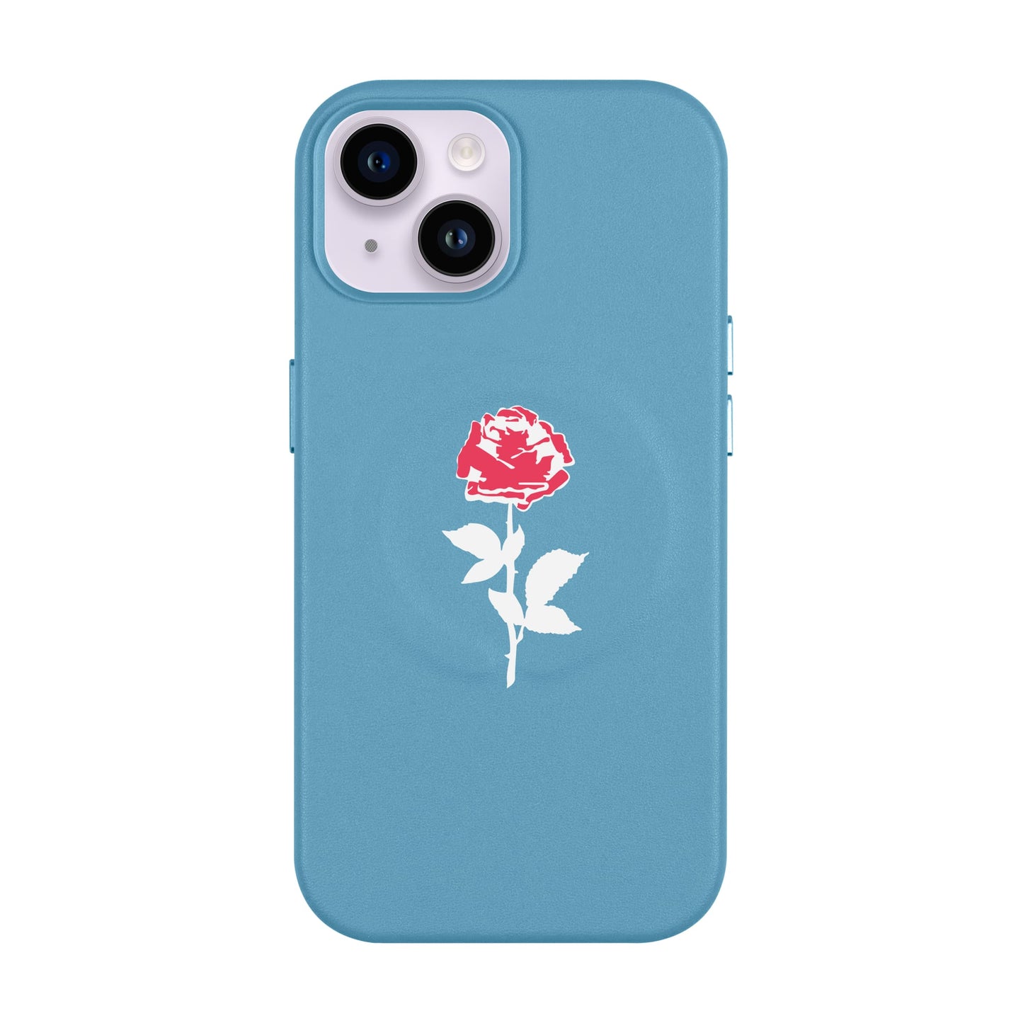 NATUREL ROSE-Leather Kılıf MagSafe Özellikli - iPhone 13