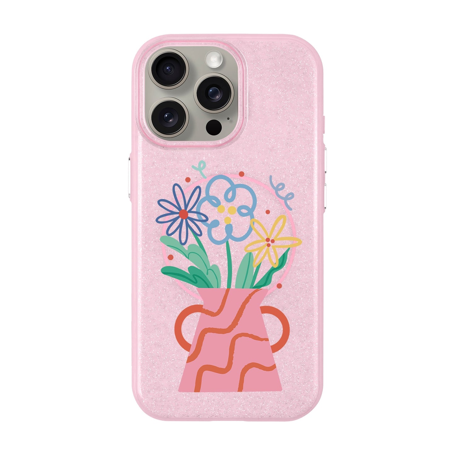 PINK VASE-iPhone 15 Pro Max Radiant Kılıf MagSafe Özellikli