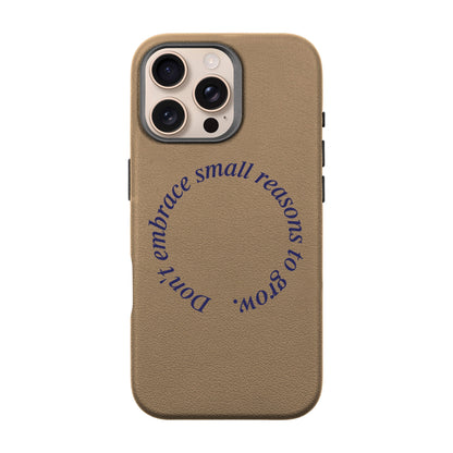 GROW-iPhone 16 Pro Max Leather Premium Kılıf MagSafe Özellikli