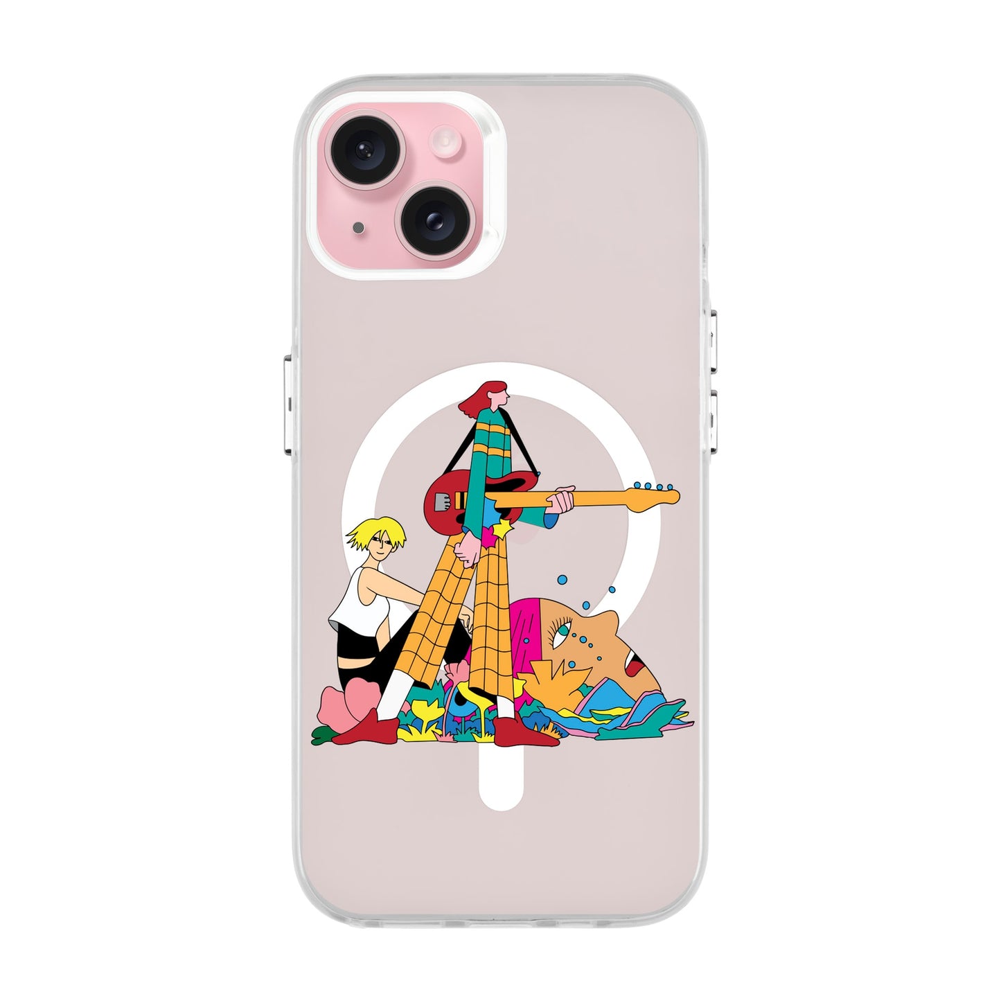 HER BAND-iPhone 15 Plus Hold Kılıf MagSafe Özellikli