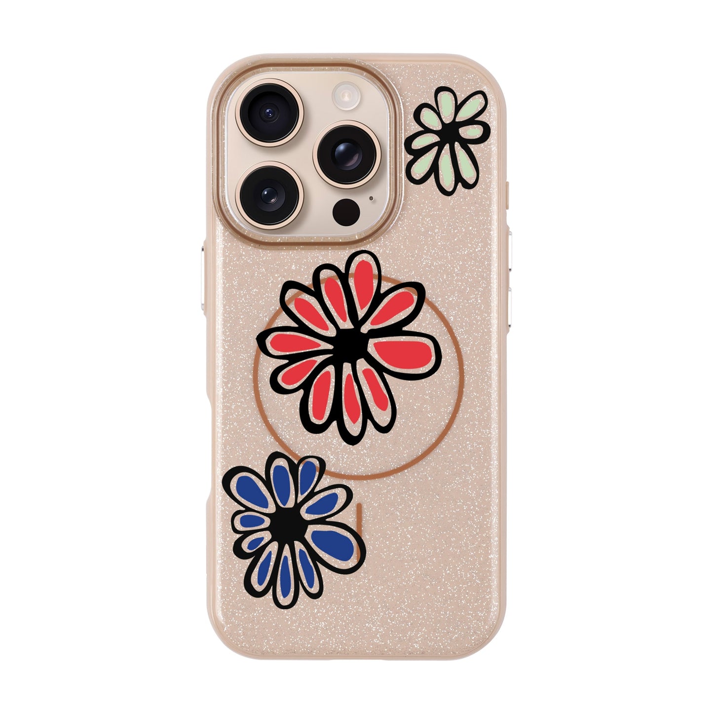 FLORIST-iPhone 16 Pro Radiant Kılıf MagSafe Özellikli