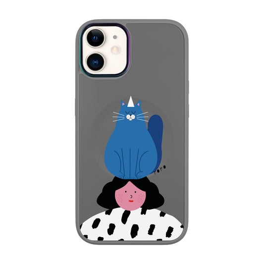 NAUGHTY CAT-Vigor Kılıf MagSafe Özellikli - iPhone 11