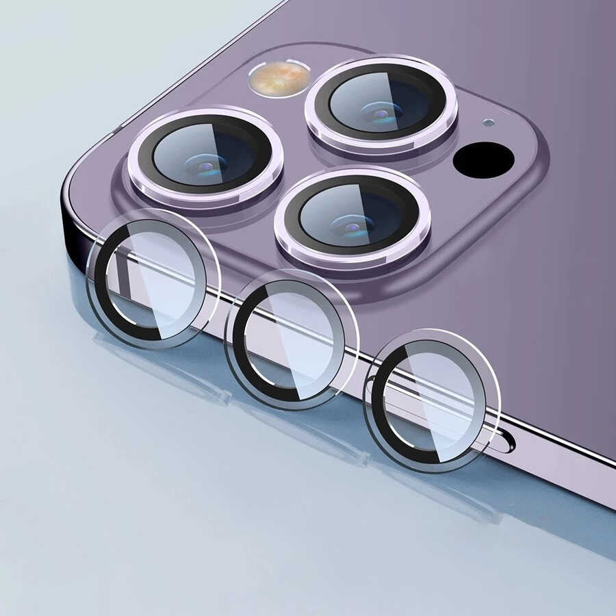 Apple iPhone 14 Pro Max Shine Kamera Lens Koruyucu