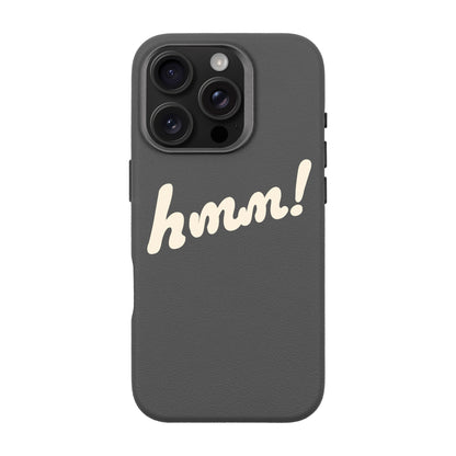 HMM-iPhone 16 Pro Leather Premium Kılıf MagSafe Özellikli