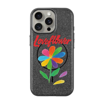 LOVE FLOWER-iPhone 15 Pro Max Radiant Kılıf MagSafe Özellikli