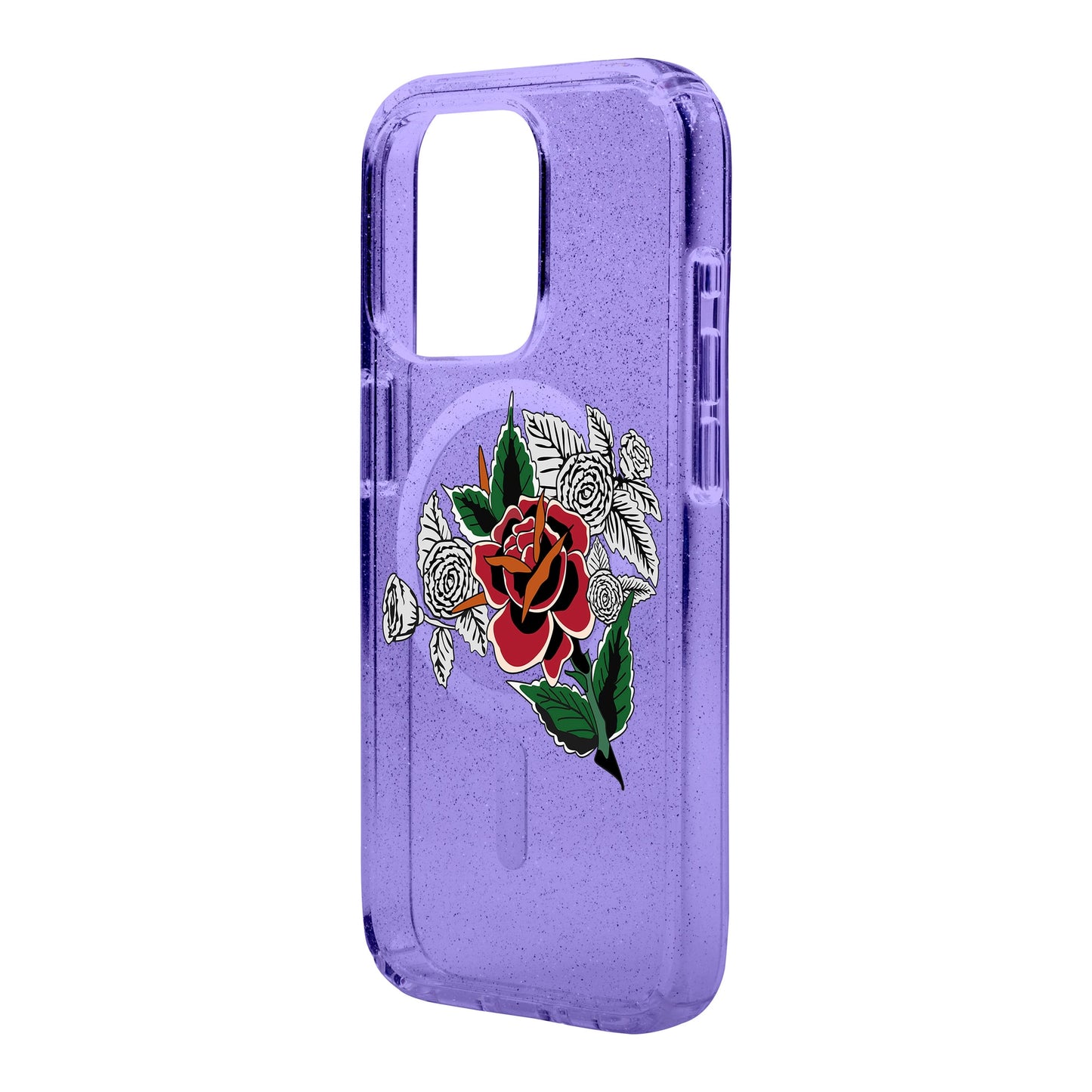 DRY ROSE-iPhone 15 Pro Max Shiny Kılıf MagSafe Özellikli
