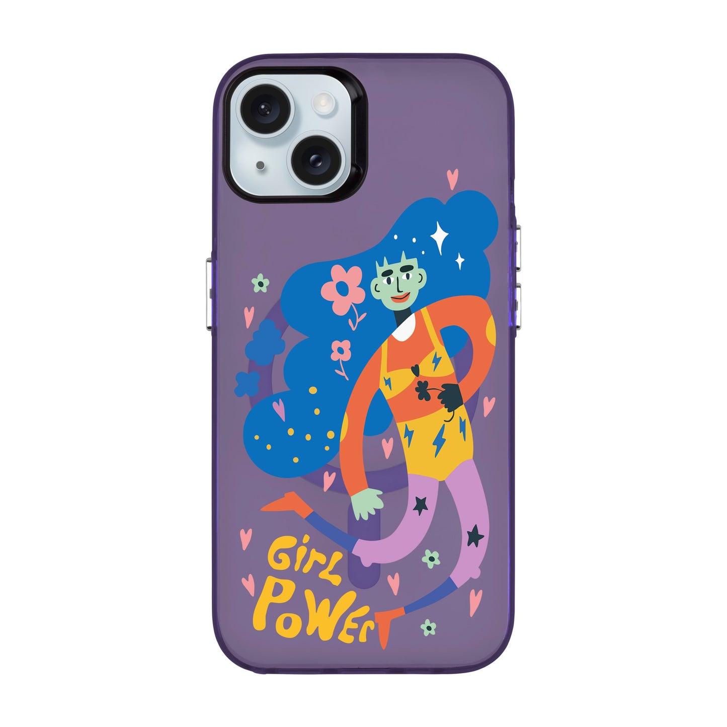GIRL POWER-iPhone 15 Plus Hold Kılıf MagSafe Özellikli