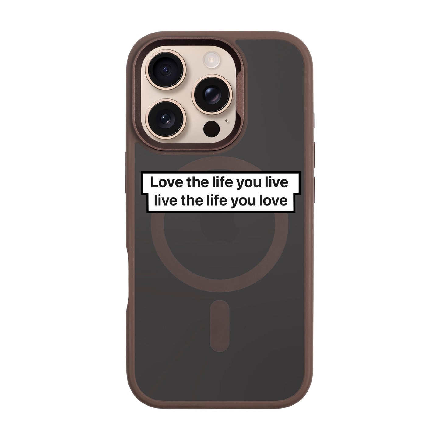 LOVE THE LIFE-iPhone 16 Pro Rise Kılıf MagSafe Özellikli