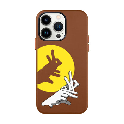 BUNNY-iPhone 14 Leather Kılıf