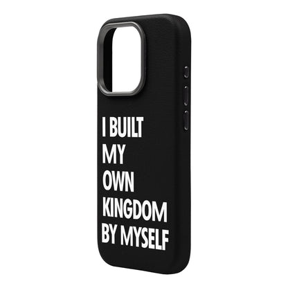 KINGDOM-iPhone 16 Pro Leather Premium Kılıf MagSafe Özellikli