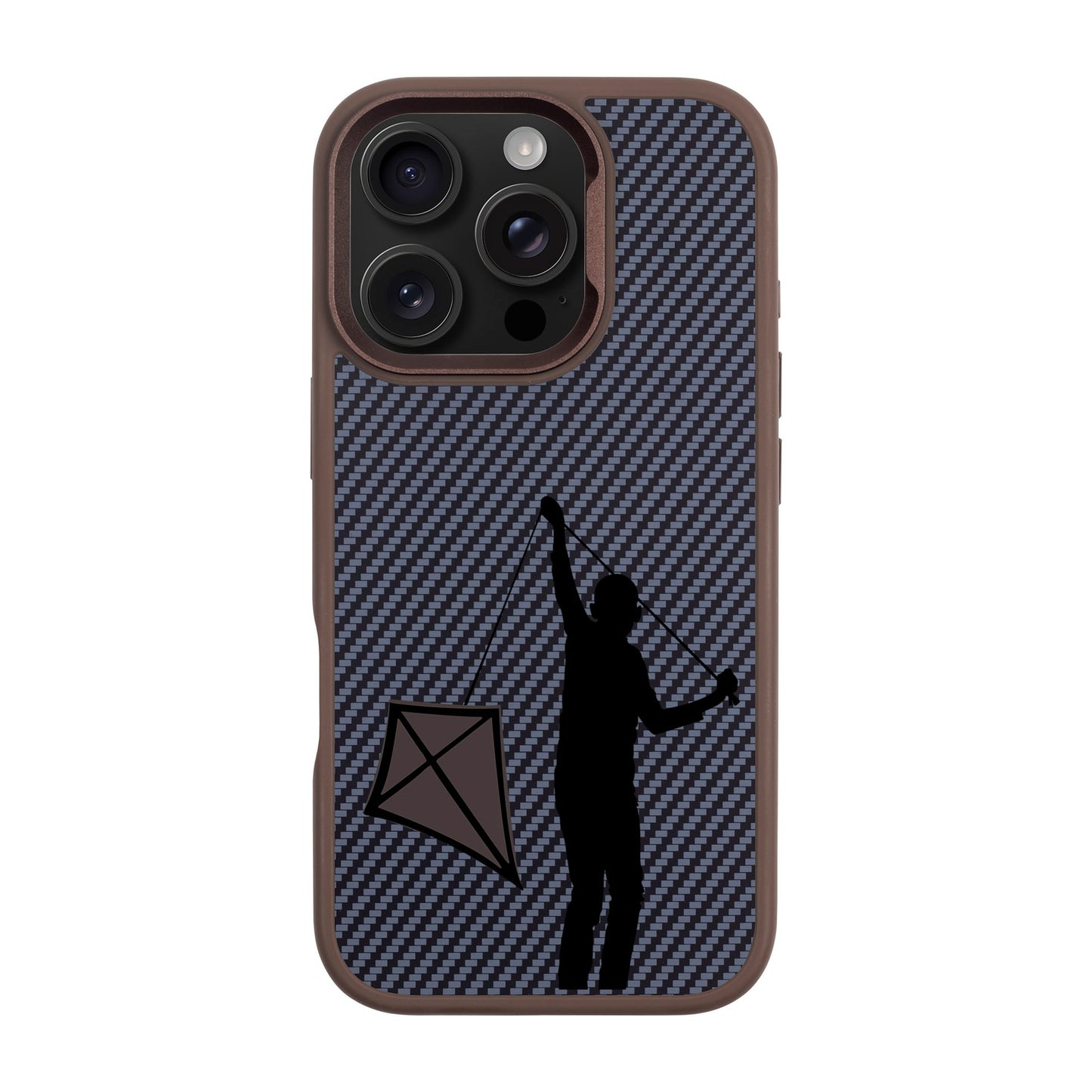 KITE-iPhone 16 Pro Plaid Kılıf MagSafe Özellikli