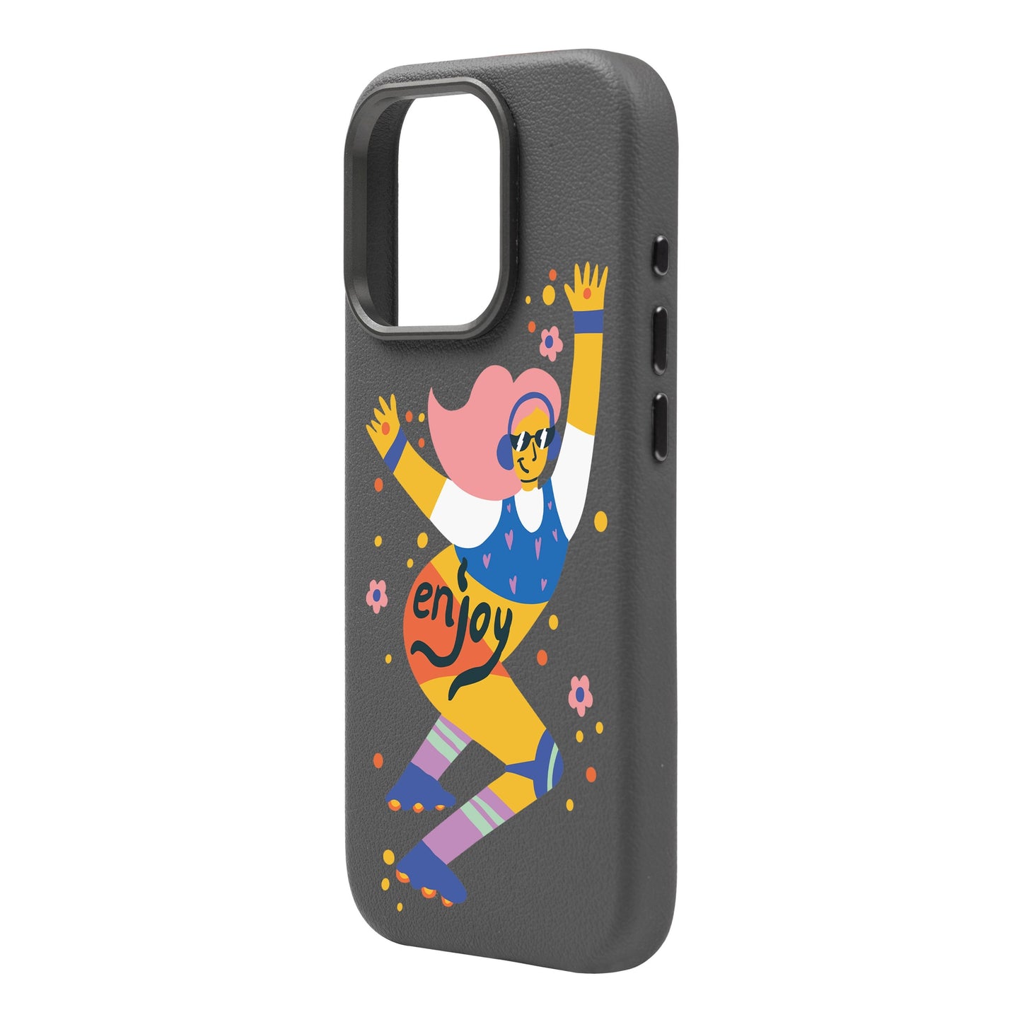 ENJOY-iPhone 16 Pro Max Leather Premium Kılıf MagSafe Özellikli