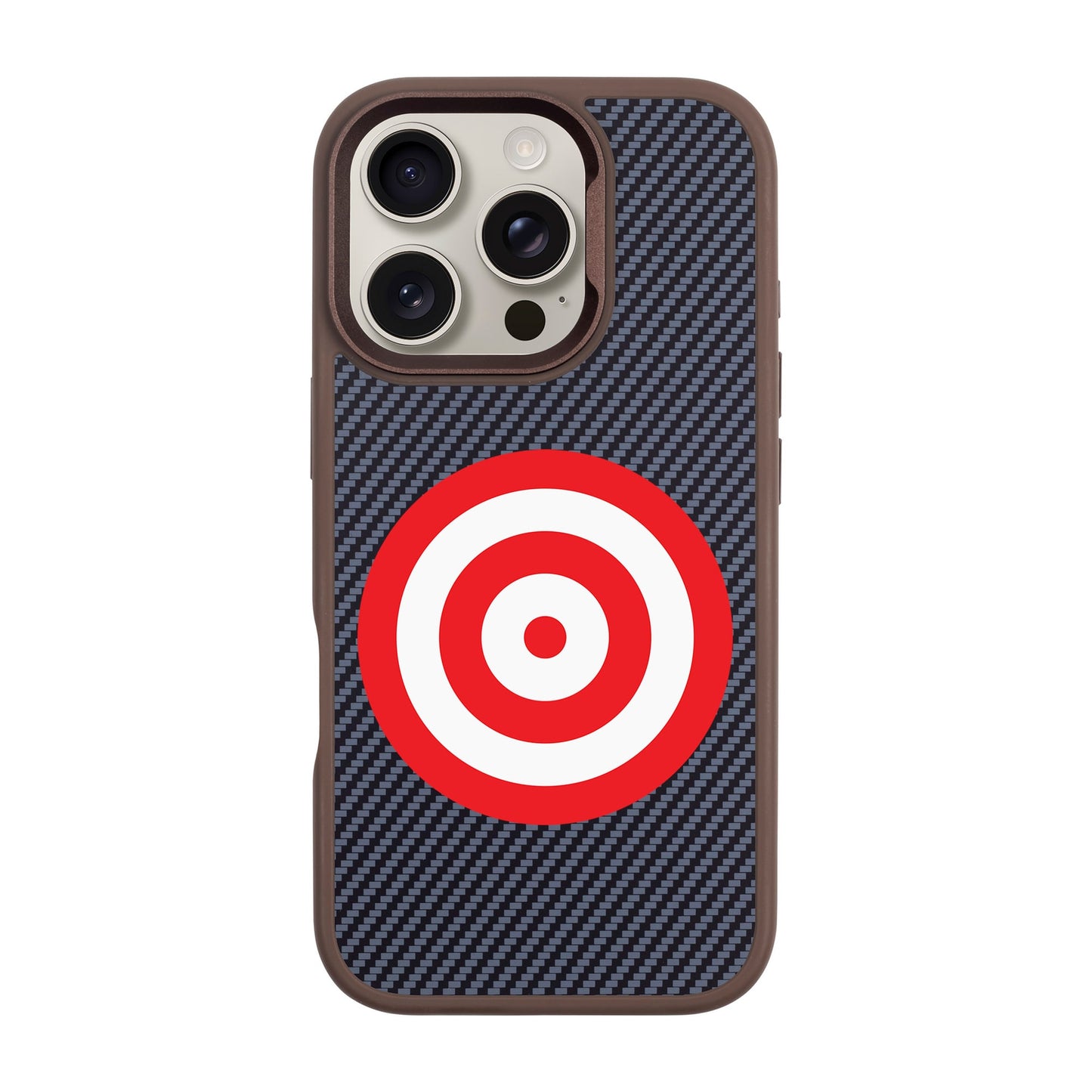 BULL'S EYE-iPhone 16 Pro Plaid Kılıf MagSafe Özellikli