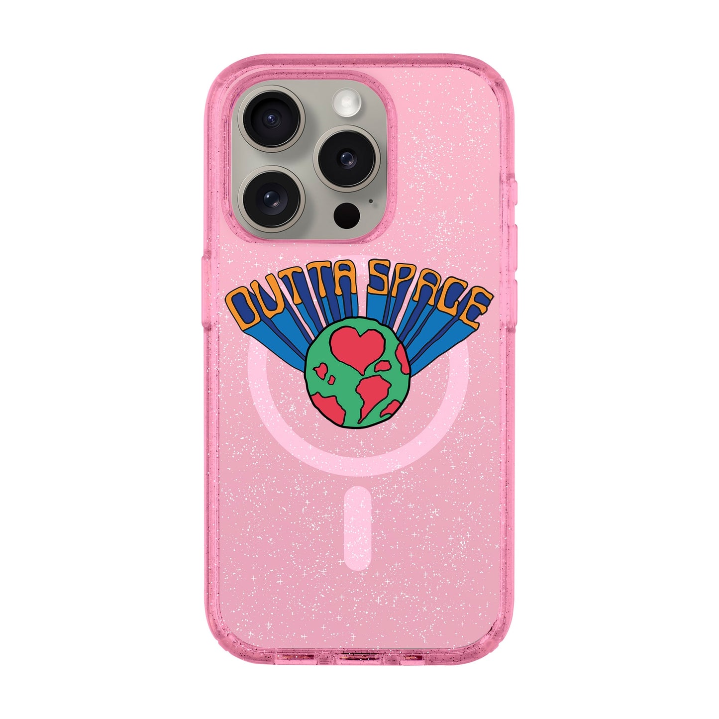OUTTA SPACE-Shiny Kılıf MagSafe Özellikli - iPhone 15 Pro
