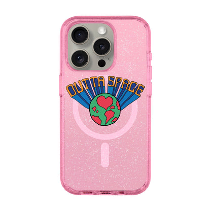 OUTTA SPACE-Shiny Kılıf MagSafe Özellikli - iPhone 15 Pro