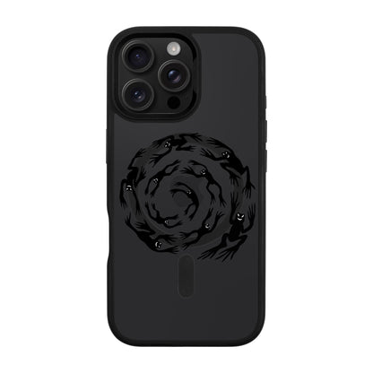 SWIRLING FROGS-iPhone 16 Pro Max Rise Kılıf MagSafe Özellikli