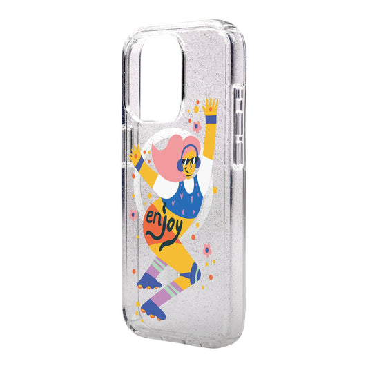 ENJOY-iPhone 15 Pro Max Shiny Kılıf MagSafe Özellikli