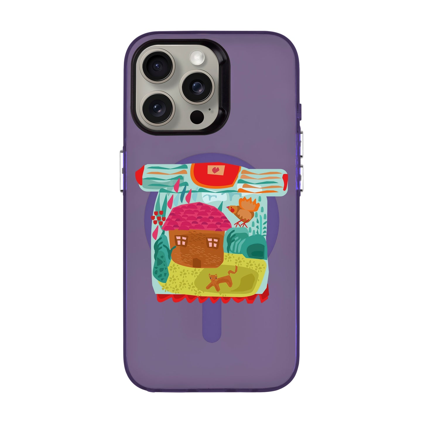 SİHİRLİ KAZAK-iPhone 15 Pro Max Hold Kılıf MagSafe Özellikli