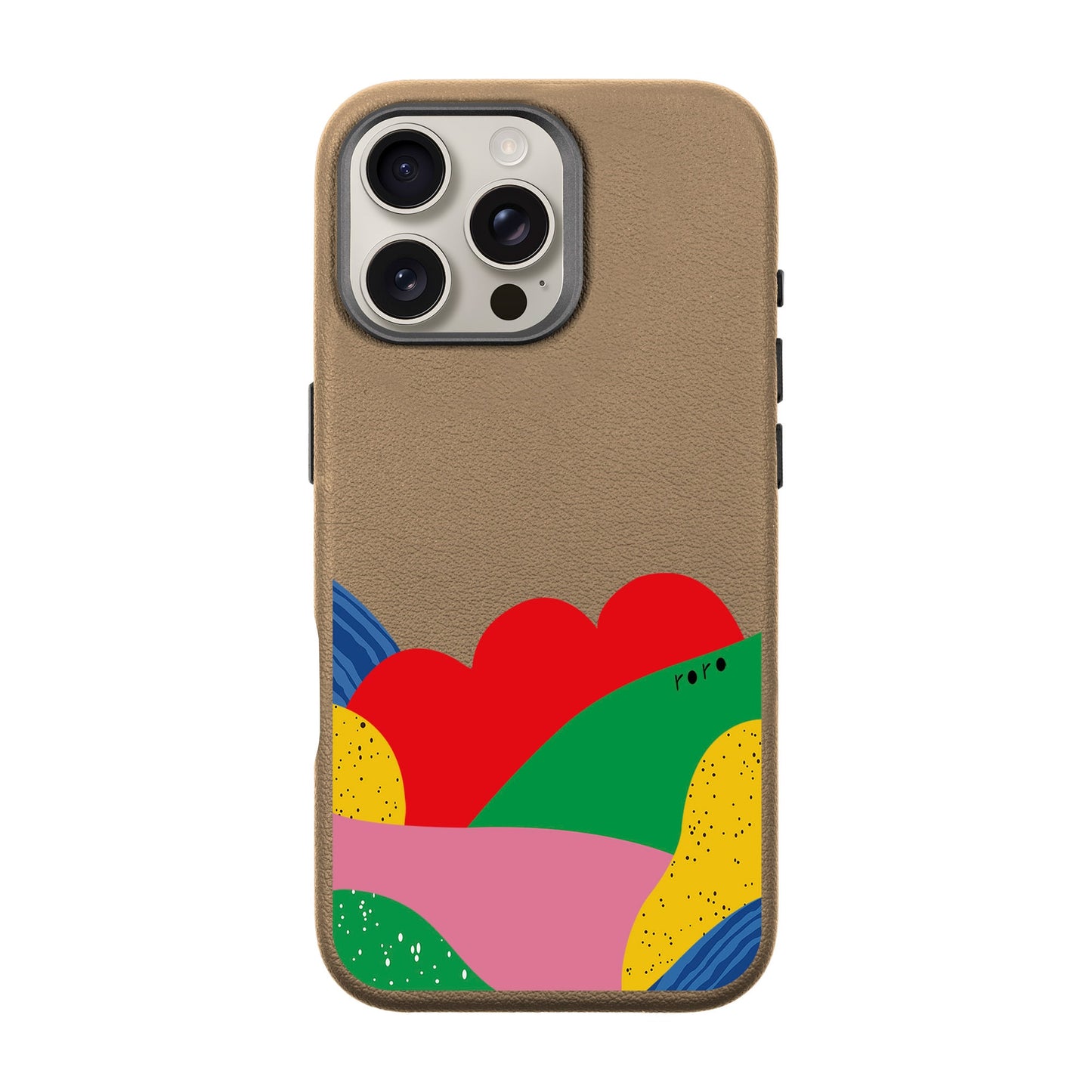 FLAG-iPhone 16 Pro Max Leather Premium Kılıf MagSafe Özellikli