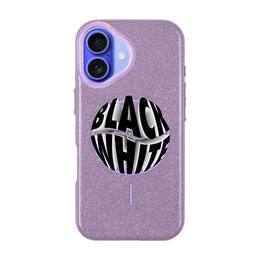 BLACK WHITE-iPhone 16 Radiant Kılıf MagSafe Özellikli
