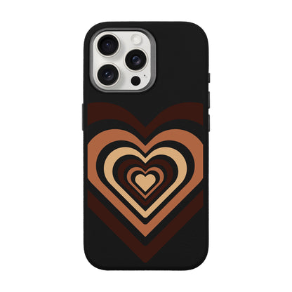HEART-iPhone 15 Pro Max Leather Premium Kılıf MagSafe Özellikli