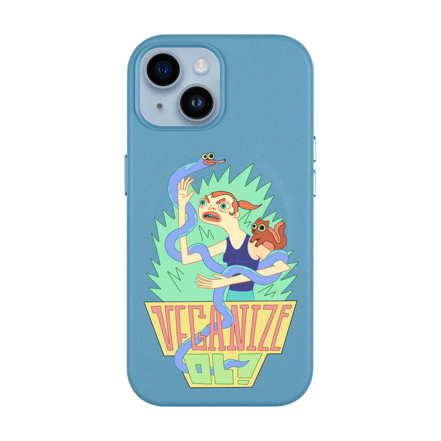 VEGANİZE-Leather Kılıf MagSafe Özellikli - iPhone 13