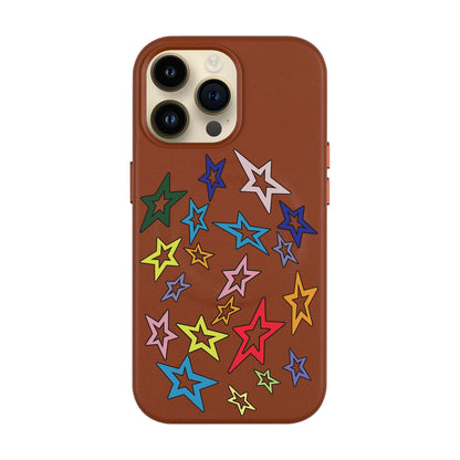 STAR-iPhone 14 Pro Max Leather Kılıf MagSafe Özellikli