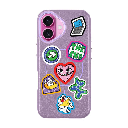 TŌTEN STICKERZ-iPhone 16 Plus Radiant Kılıf MagSafe Özellikli