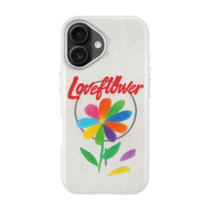 LOVE FLOWER-iPhone 16 Plus Radiant Kılıf MagSafe Özellikli