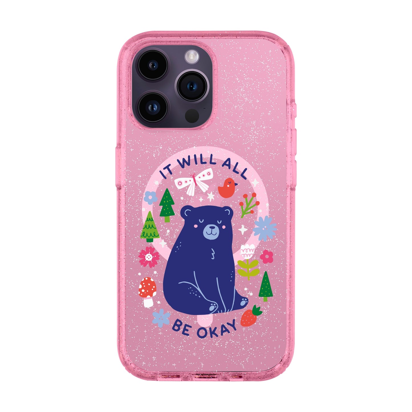 BE OKAY-iPhone 14 Pro Max Shiny Kılıf MagSafe Özellikli