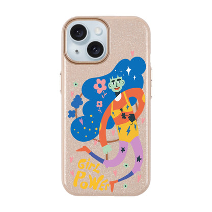 GIRL POWER-iPhone 15 Plus Radiant Kılıf MagSafe Özellikli