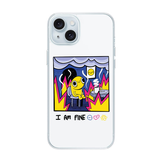 I AM FINE-iPhone 15 Plus Solid Kılıf