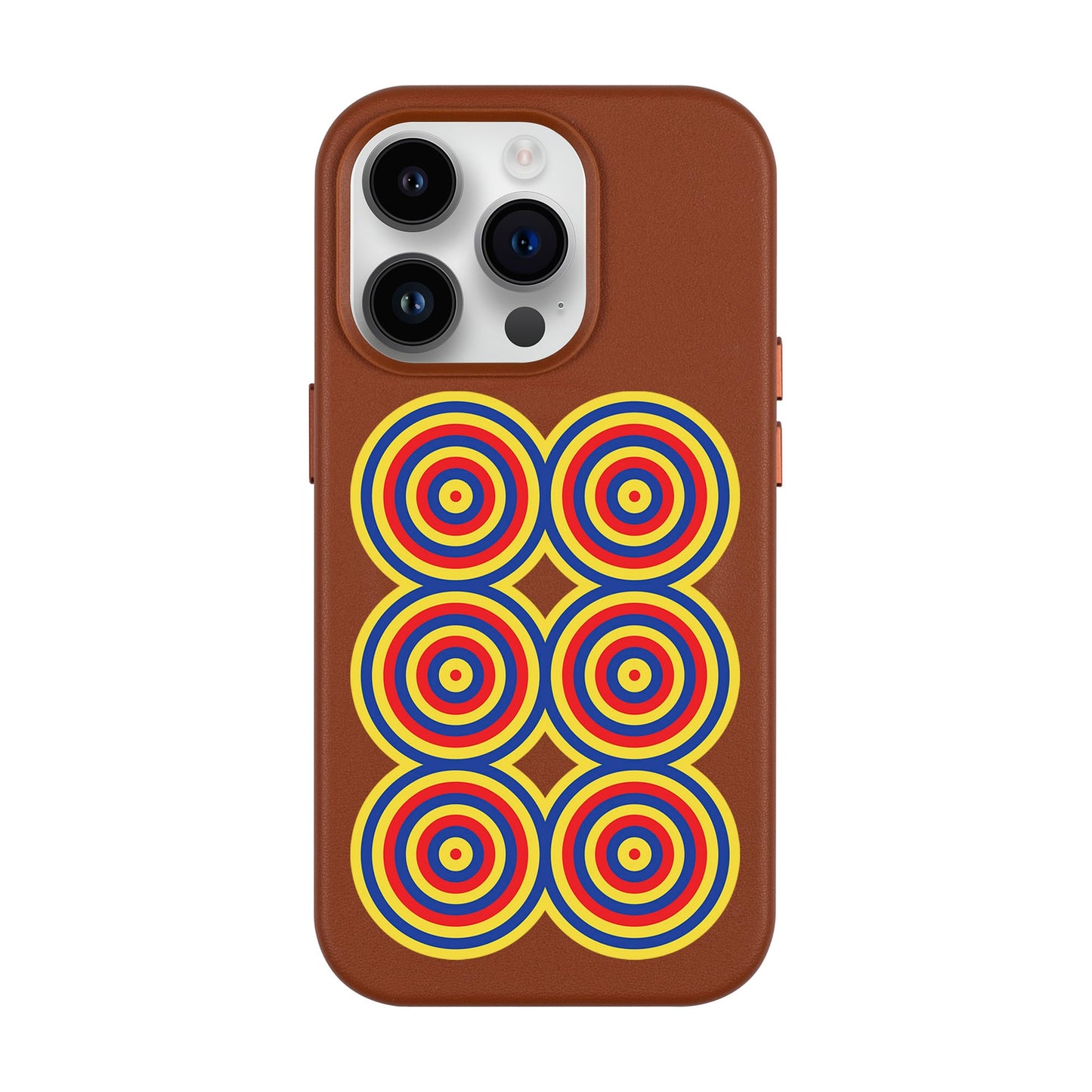 LOLLIPOPS-Leather Kılıf MagSafe Özellikli - iPhone 14 Pro