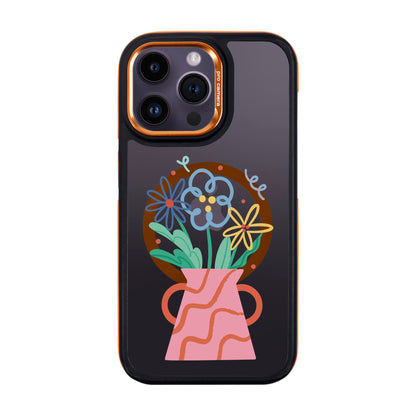 PINK VASE-iPhone 14 Pro Max Dark Kılıf MagSafe Özellikli