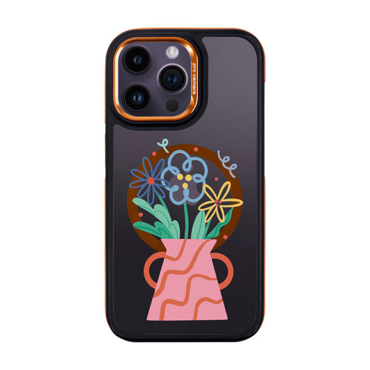 PINK VASE-iPhone 14 Pro Max Dark Kılıf MagSafe Özellikli