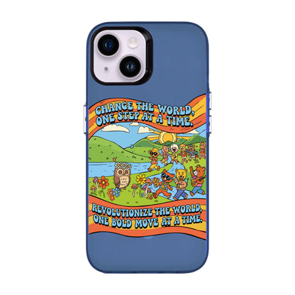 CHANGE THE WORLD-iPhone 14 Hold Kılıf MagSafe Özellikli