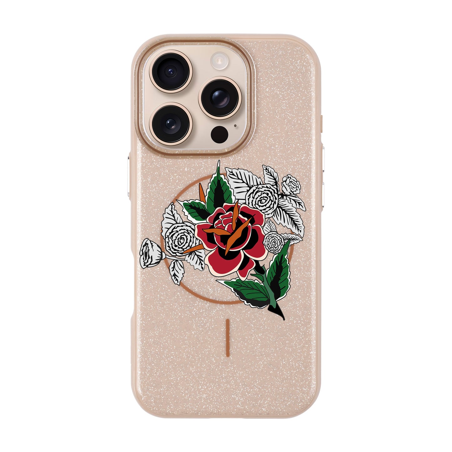 DRY ROSE-iPhone 16 Pro Radiant Kılıf MagSafe Özellikli