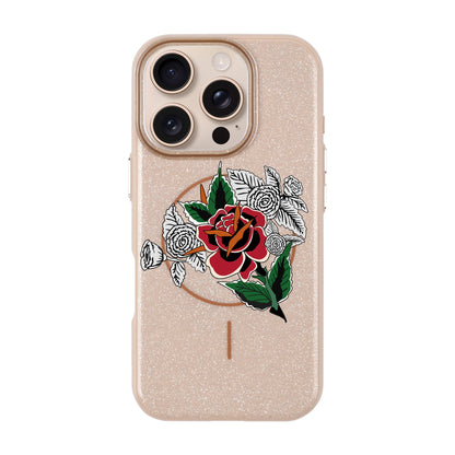 DRY ROSE-iPhone 16 Pro Radiant Kılıf MagSafe Özellikli