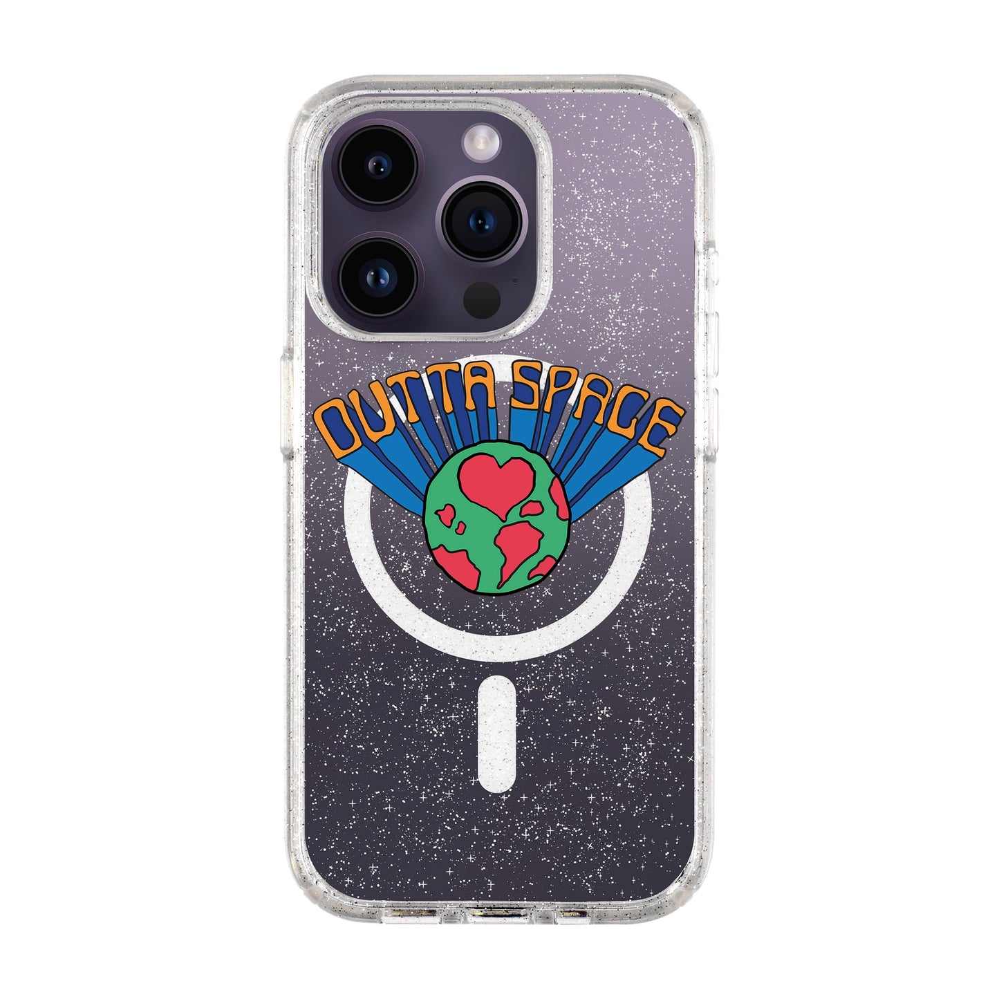 OUTTA SPACE-iPhone 14 Pro Shiny Kılıf MagSafe Özellikli