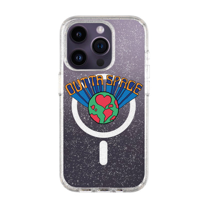 OUTTA SPACE-iPhone 14 Pro Shiny Kılıf MagSafe Özellikli