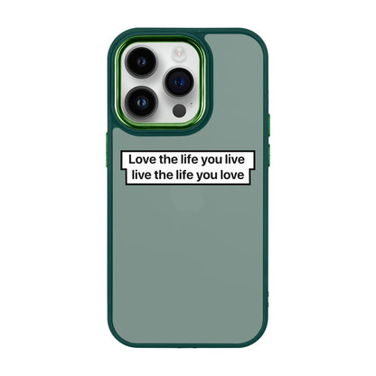 LOVE THE LIFE-iPhone 14 Pro Proof Kılıf